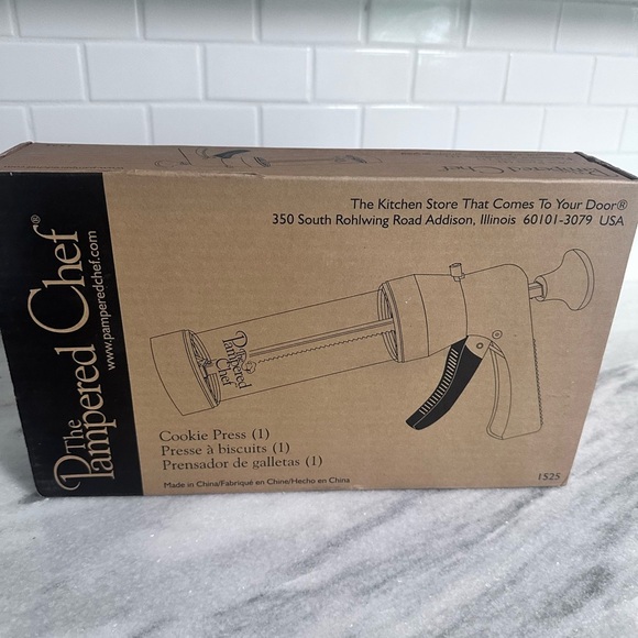 Pampered Chef Cookie Press NIB - Picture 1 of 3